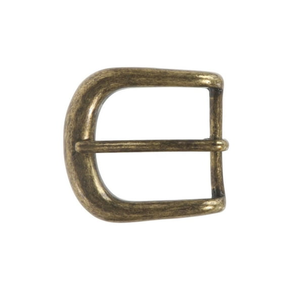 1 1/4" (32 mm) Single Prong Solid Brass Horseshoe Belt Buckle