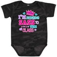 thumbnail image 3 of Inktastic Back to School I'm Bringing Sass To The Class with Crown Girls Baby Bodysuit, 3 of 5
