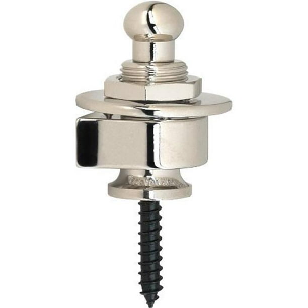 Schaller Type Guitar Strap Locks Nickel