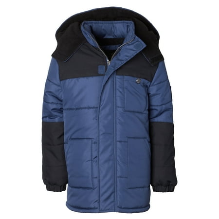 iXtreme Filled Colorblock Puffer Jacket (Big (Best Puffer Coats 2019)