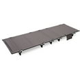 thumbnail image 1 of Lit de Camping Pliant Portable Extérieur pour une Personne Capacité de Charge 330LB, 1 of 8