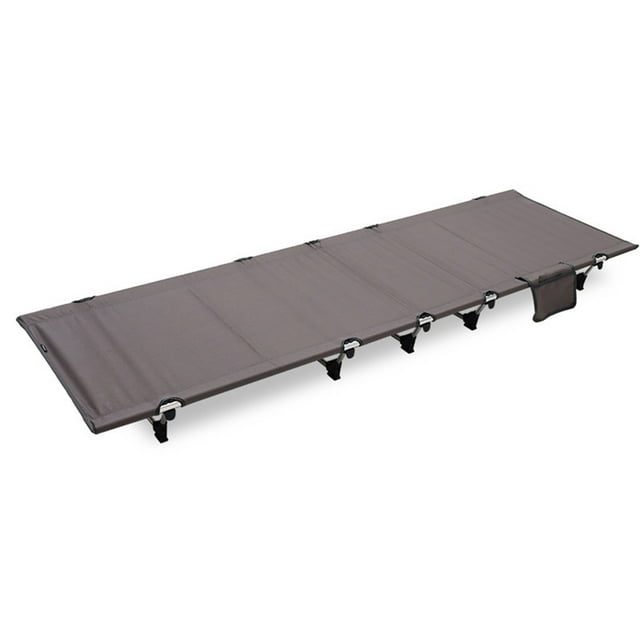 Lit Pliant Portable d'Extérieur pour une Personne, Lit de Camp, Capacité de Charge 330 Lb, Compact, pour Pique-Nique, Camping, Randonnée en Plein Air