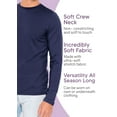 thumbnail image 4 of Stretch Is Comfort Men's Oh So Soft Long Sleeve Top | Adult Small- 3x, 4 of 6