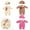 A3619 Gifts decorations under 5$, variant on Xqxayjr under $5 12-Inch Reborn Doll Clothes, 12 Inch Doll Clothes Set for Reborn Dolls, 30cm Doll Outfit with Dress and Shoes, Pretend PlayToyGift forGirlsAge 3+
