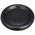 thumbnail image 1 of Ceramic Salad Plate Black 1 Set 8 Inches, 1 of 8