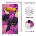 thumbnail image 2 of Funny Toucans Hand Towel Absorbent Bath Towels for Bathroom Sports Gym(28.3" X 14.4") Set of 2, 2 of 8