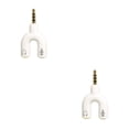 thumbnail image 4 of Tholdsy Divisor de audio de 3,5 mm Conveniente conector estéreo Convertidor de sonido externo Teléfono Auriculares Altavoces Accesorios para Type6 NO6, 4 of 6