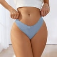 thumbnail image 2 of Gkeoshab Underwear for Women Cotton Women's 2025 Tie Solid Color Skirt High Waist Elastic Trousers Skirt European And American Fashionable Versatile Short Skirt Women Stretch Cool Underwear for Women, 2 of 4