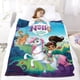 thumbnail image 5 of Nella la Princesa Caballero anti-pilling, suave, ligera, esponjosa y acogedora de lujo para hogar y cocina – Perfecta para niños y adultos, 100 x 150 cm, 5 of 6