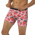 thumbnail image 3 of Disketp Cartoon Strawberry Men's Boxer Briefs Men’s Underwear Boxer Briefs for Men, 3 of 7