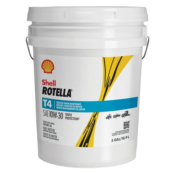 Shell Rotella T4 10W-30 Diesel Engine Oil 18.9 L