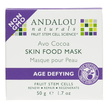 Andalou Naturals Skin Food Mask, Avo Cocoa, 1.7