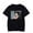 Black, variant on gulongbao Mon Laferte Autopoietica Tour Streetwear Short Sleeve Crewneck T-Shirt - Black, Medium | 100% Cotton