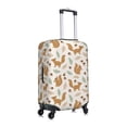 thumbnail image 3 of Balery Luggage Cover Squirrel And Leaves Print Suitcase Covers for Luggage Elastic Washable Suitcase Protector Fits 18-32 Inch Luggage-Large, 3 of 9