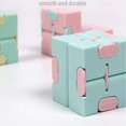 thumbnail image 4 of Infinity Cube Fidget Cube Toy, Sensory Stress Relief Decompression Fidget Finger Toys, Infinite Cube for Kids Adults Office (Blue), 4 of 5