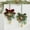 Green, variant on Luoshdecor Winter Christmas Jingle Bells, Holiday Decorative Pinecone Berry Bell with Bow Ornament for Entrance, Porch,Walls, Door, Fireplaces, Trees, Wreaths