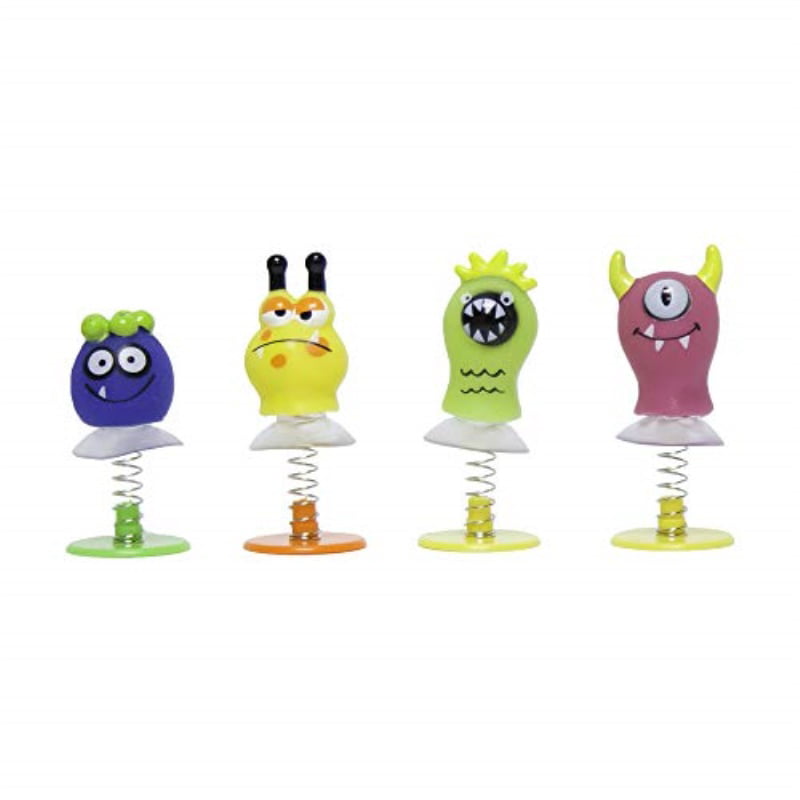 Cute Monsters Spring Pop Up Party Toys - Net Bag, 4 Ct. - Walmart.com ...