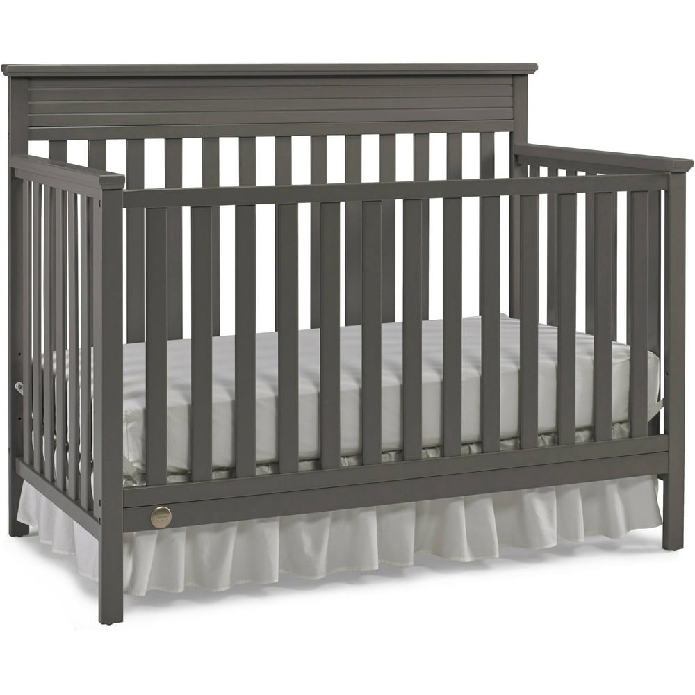 FisherPrice Newbury 4in1 Convertible Crib, Stormy Gray