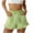 Black, variant on Einccm Girls Plaid Ruffle Shorts, Elastic Waist Casual Checkered Short Pants with Pockets for Toddlers and Little Kids 2-8 Years, Cute Everyday School and Playwear