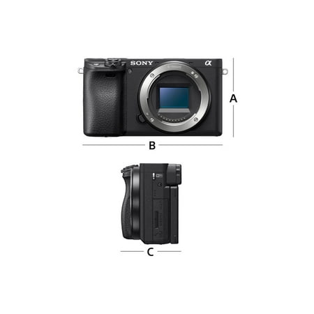 Sony - Alpha a6400 Mirrorless 4K Video Camera with E 18-135mm f/3.5-5.6 OSS Lens - Black