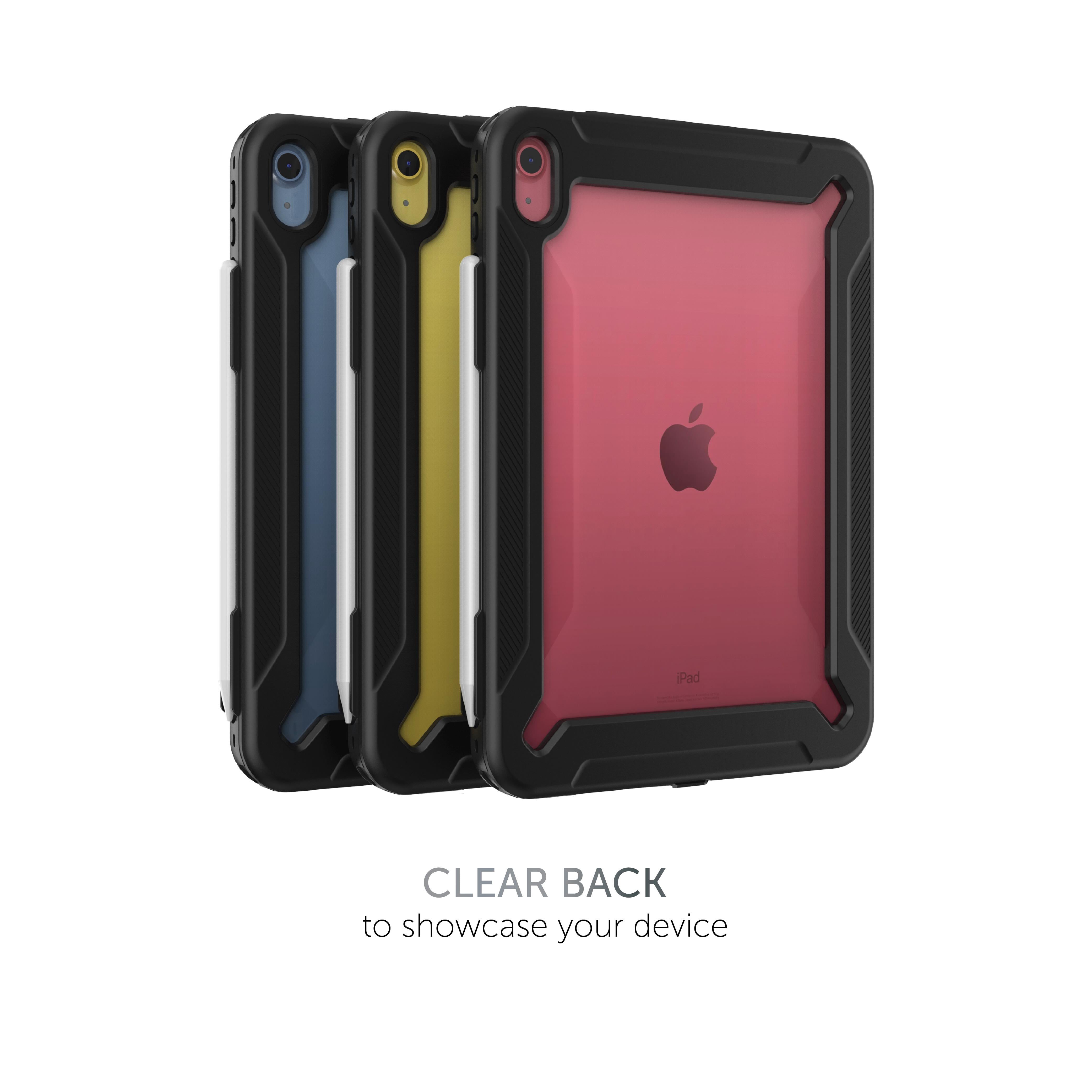 Body Glove Tidal Waterproof Tablet Case for iPad (A16) / iPad (10th generation) - Black/Clear