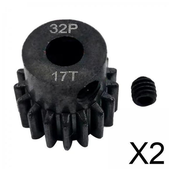 Runquan 2x32P 15T/17T/19T Pinion Gear Set for HQ727 90050 90038 EXO 1:10 Car 17T