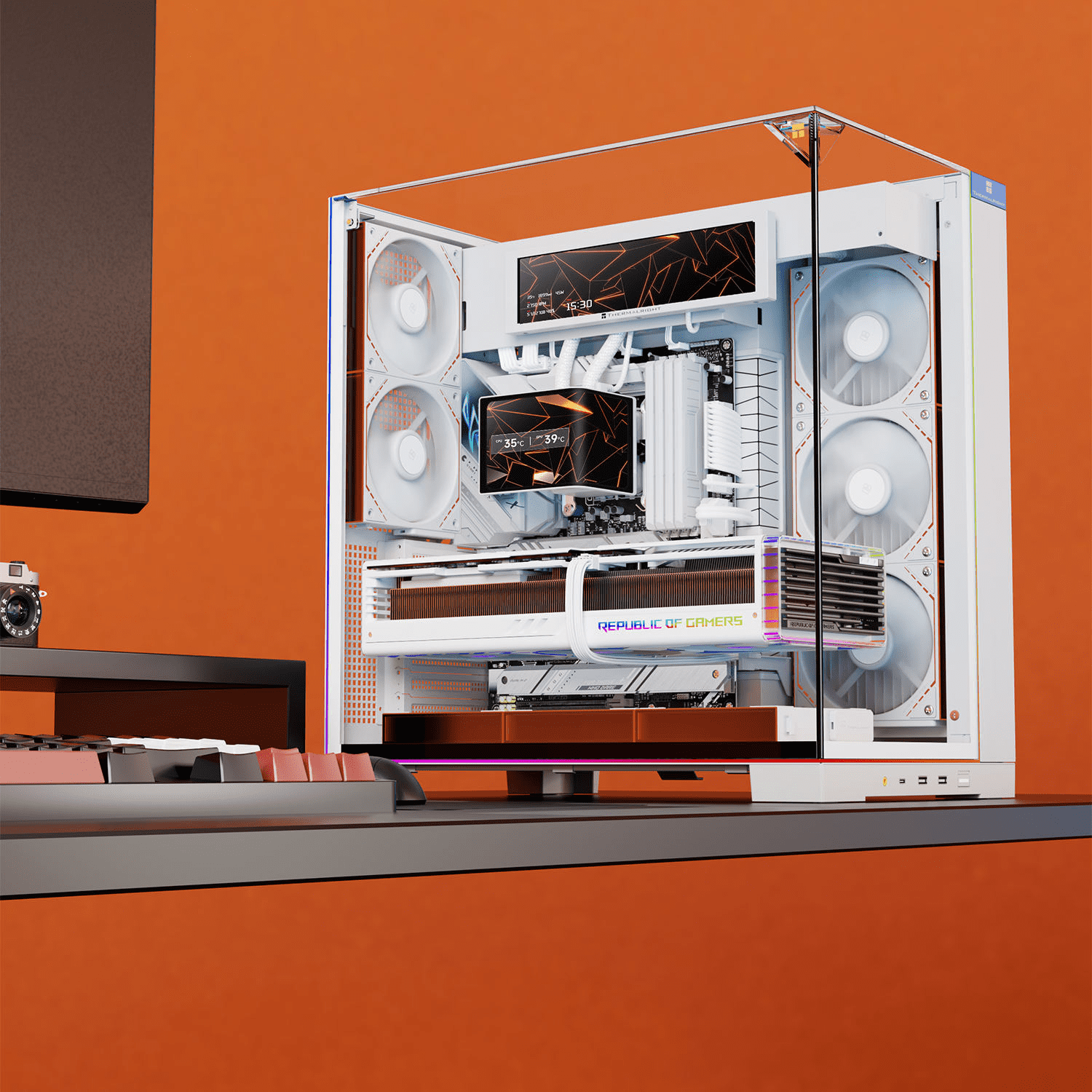 New screen Thermalright Levita Vision 360 Argb White Suspended