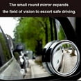 thumbnail image 3 of PinShang HD 360 Degree Adjustable Wide Angle Car Rear View Convex Mirror, Vehicle Blind Spot Rimless Mirror, 3 of 7