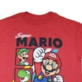 thumbnail image 4 of Super Mario Bros - Super Mario & Friends Big Boy's Red T-Shirt Large (14-16), 4 of 4