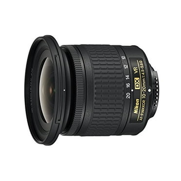Restored Nikon AF-P DX NIKKOR 10-20mm f/4.5-5.6G VR Lens (Refurbished)