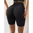 thumbnail image 1 of Mallas de entrenamiento sin costuras para mujer, mallas Push Up de cintura alta, mallas deportivas sexis para mujer, mallas deportivas negras a la moda Deng Xun unisex, 1 of 2