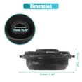 thumbnail image 4 of Unique Bargains 2pcs Lower Rubber Cushion Bushing Radiator Mount Insulator for Hyundai Santa 2022 2023 No.25336-2F650, 4 of 6