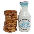 thumbnail image 4 of Ebros Breakfast Milk & Chocolate Cookies Magnetic Ceramic Salt Pepper Shakers, 4 of 9