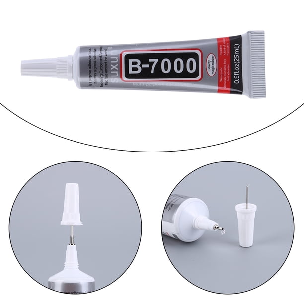 B7000 Pegamento Multifunción Vidrio Plástico DIY Pegamento para Teléfono Móvil/Joyería (25ml)