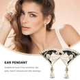 thumbnail image 3 of OULII 1 Pair Teen Girls Alloy Studs Fashion Accessory Birthday, 3 of 8