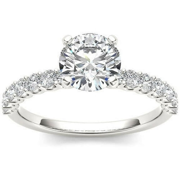 1 Carat T.W. Diamond Classic 14kt Gold Engagement Ring