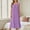Purple, variant on FAHXNVB Womens Nightgowns Square Neck Ruffle Hem Sleeveless Victorian Sleep Dress Ladies Flowy Long Sleepwear Night Dress