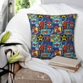 thumbnail image 4 of Christmas Pillow Covers Spiderman Outside In The Box Throw Pillow Cases Soft Polyester Couch Cushion Case for Chair Sofa Bedroom Living Room Home Christmas Decor, 4 of 4