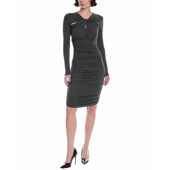 Walter Baker womens Calista Dress, XL, Gray