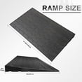 thumbnail image 2 of PRIJESSE black rubber 3in High Mobility Threshold Ramp with Slip-Resistant Surface for Wheelchairs, Scooters, and Power Chairs, 2 of 8