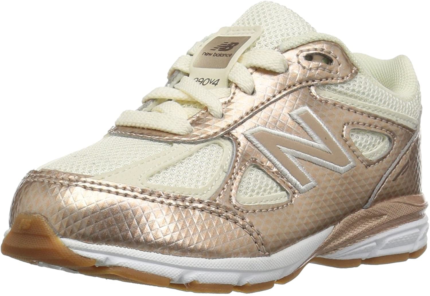New Balance Girls' 990v4 Running Shoe 