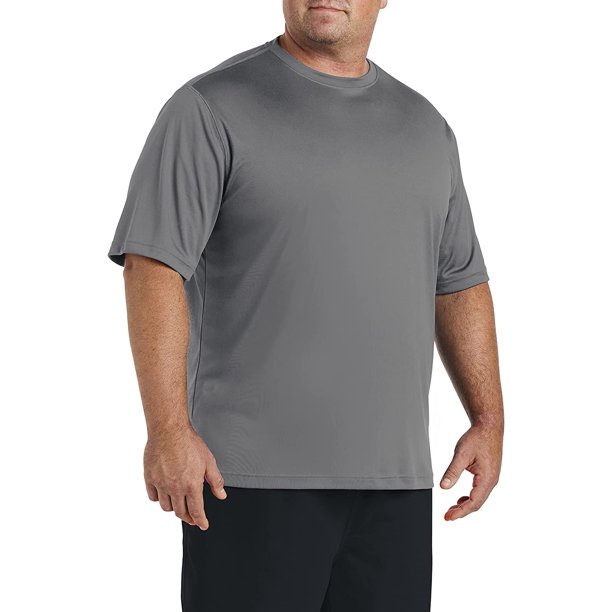 Big and Tall Essentials by DXL Men's QuickDrying Swim TShirt