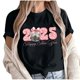 thumbnail image 1 of Camisetas de Manga Corta para Mujeres, Camiseta de Cuello Redondo Impresa de Moda, Primavera Y Verano Casual, 1 of 9