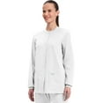 thumbnail image 6 of Cherokee Women's Snap Front Scrub Jacket with 3 Pockets and Knit Cuff - WW340, 6 of 10