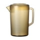 thumbnail image 1 of Jarra de jugo, contenedor de almacenamiento de bebidas y asa de pico, jarra de 5 l con tapa fría Marrón, 1 of 8
