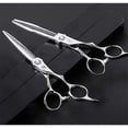 thumbnail image 3 of Professional Hairdressing Scissors Set with Ergonomic EasyGrip and Razor Sharp Blades for Salon and Home, 3 of 4