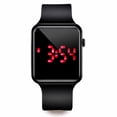 thumbnail image 3 of Reloj De Pulsera De Silicona Unisex LED Digital Para Hombres Y Mujeres Relojes Electrónicos Para Damas Jam Tangan , Pareja Estilo Simple , Envío Por Gota, 3 of 4