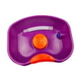 thumbnail image 3 of lionlar Bassin de Shampooing de Chevet avec Tuyau de 70cm, Bassine de Lavage Réutilisable avec Coussin pour Salon pour Grand-Mère Alitée et Handicapée, Violet, 3 of 9