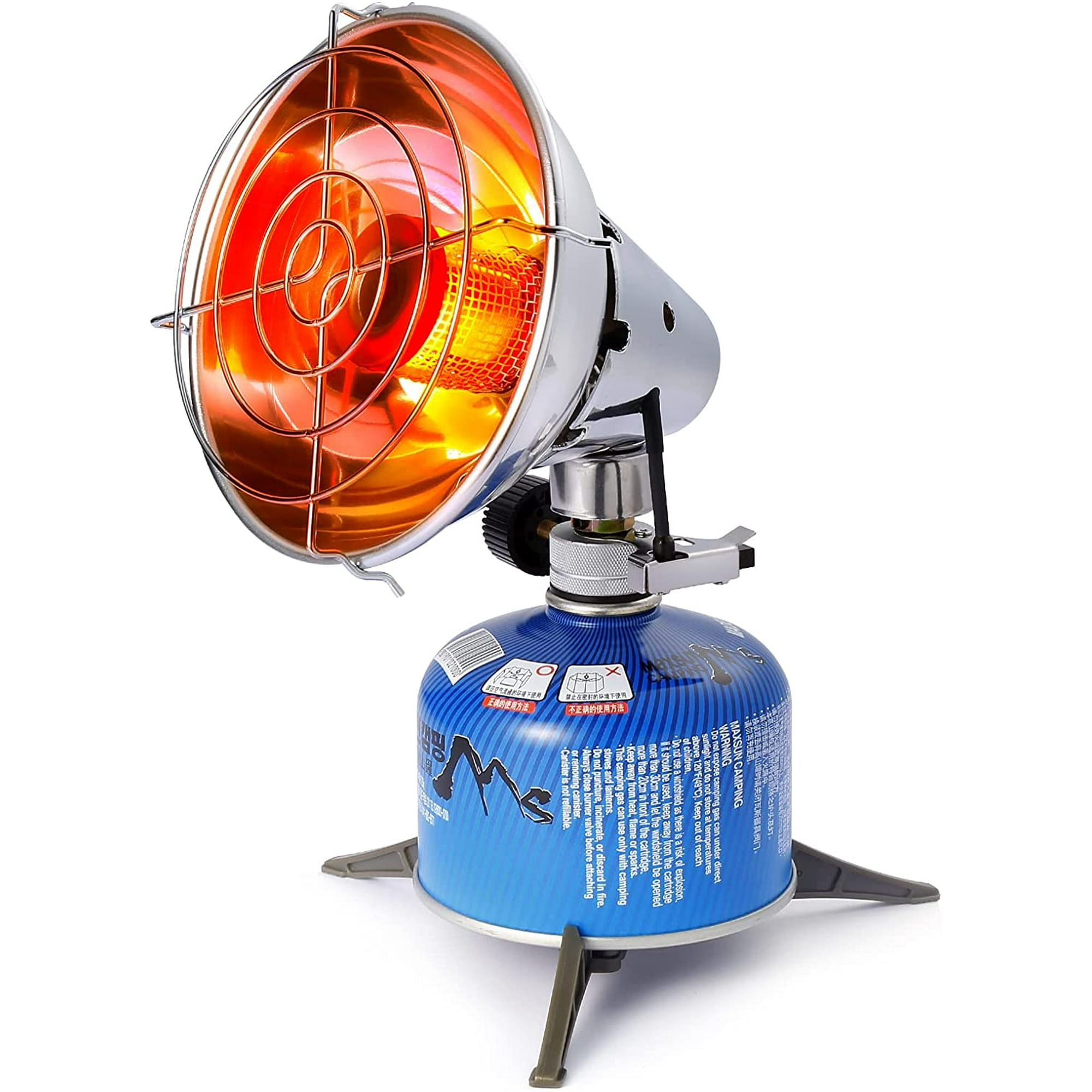 Yaohui Yao Portable Gas Heater Gas Heater Winter Outdoor Heater Mini Camping Gas Heater Tent Heater Outdoor Warmer Patio Heating Stove For Fishing Hi