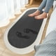 thumbnail image 2 of Fiudx Alfombras de Terciopelo Suave, Diseño Antideslizante, Absorción de Agua, Tacto Suave y Agradable, Ideal para Sala de Estar y Dormitorio, Multiusos, Lavable y Resistente, Tamaño 40 X 80 Cm., 2 of 7